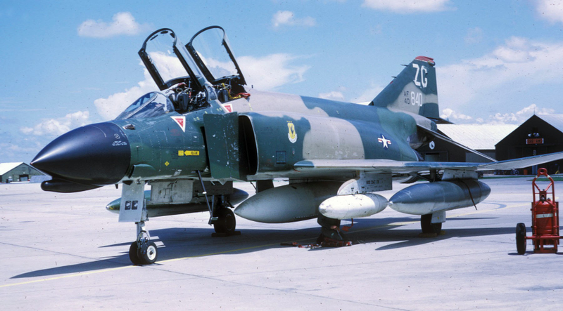 The phantom could carry 650 gallon external tanks, the largest ever fitted to a United States fighter aircraft.
